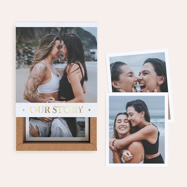 Geschenke zur Hochzeit - Fotobox “schöne Momente“