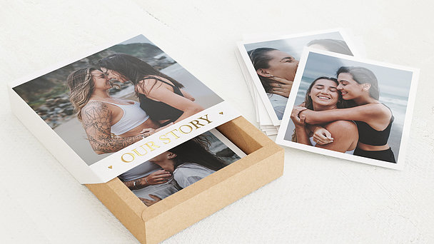 Geschenke zur Hochzeit - Fotobox “schöne Momente“