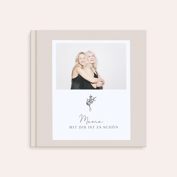 Geschenke zum Muttertag - Fotobuch Innigkeit
