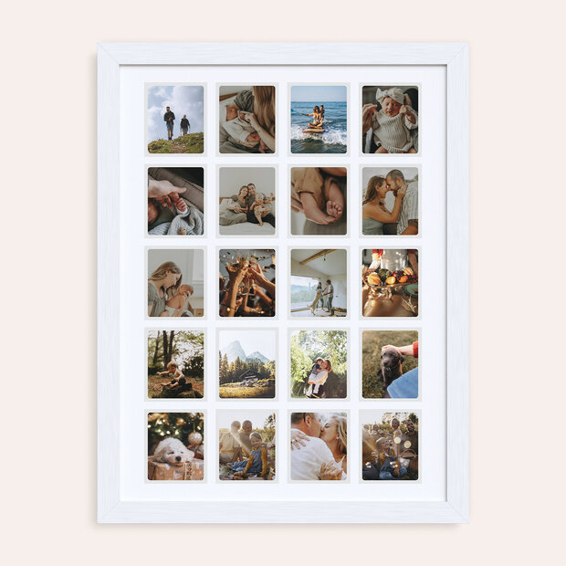 Geschenke zum Muttertag - Wandbild “Bunte Facetten”