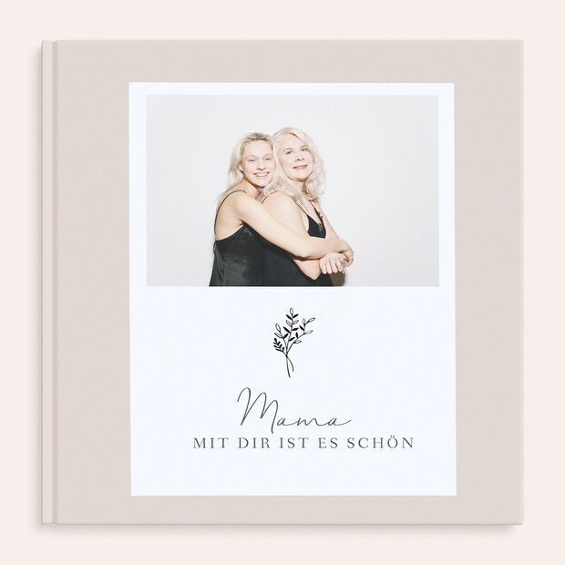 Geschenke zum Muttertag - Fotobuch Innigkeit