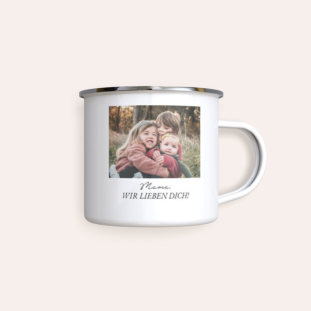 Geschenke zum Muttertag - Tasse Wir lieben Dich