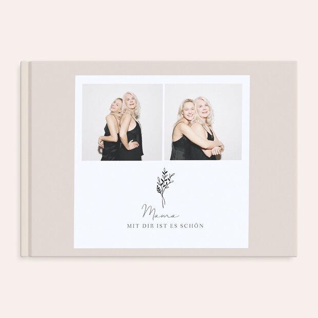 Geschenke zum Muttertag - Fotobuch Innigkeit