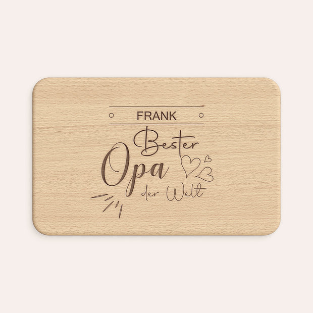 Frühstücksbrettchen - Bester Opa