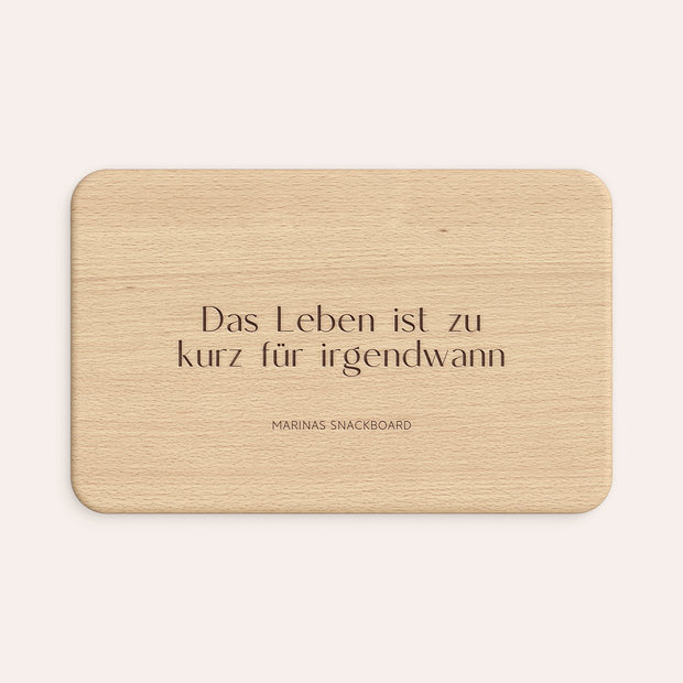 Frühstücksbrettchen - Meine Snacks