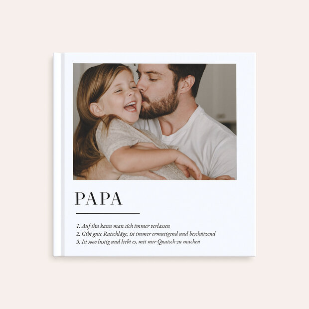 Geschenke zum Vatertag - Fotobuch 