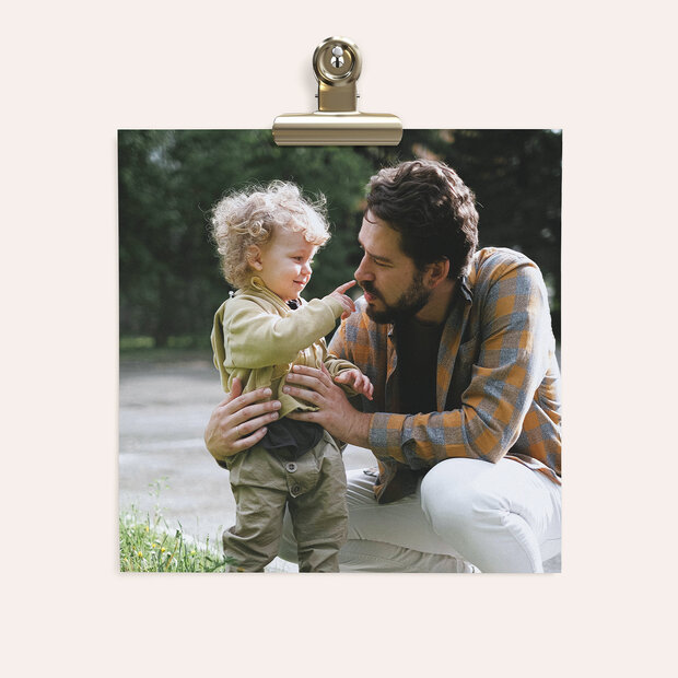 Geschenke zum Vatertag - Wandbild Innigkeit