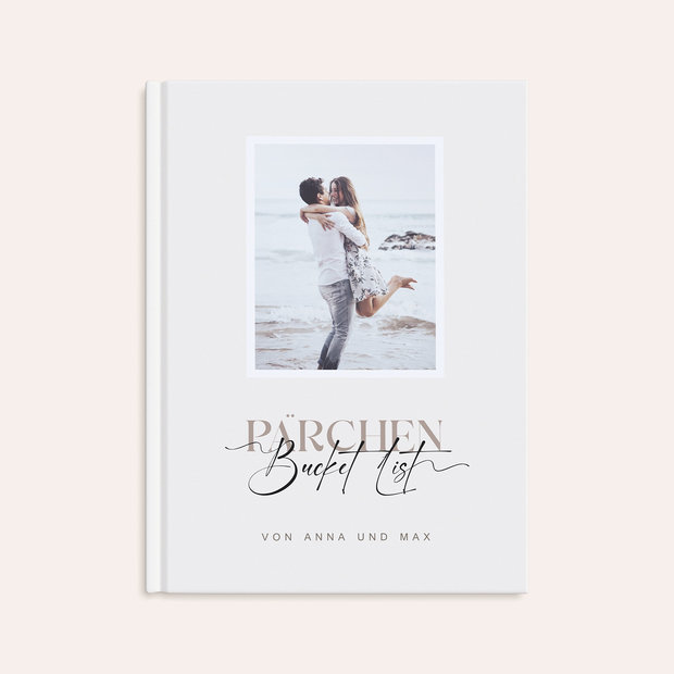 Geschenke zum Jahrestag - Bucket List Buch für Paare mit Foto