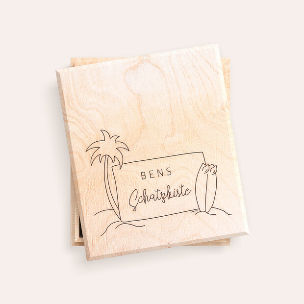 Namensbox Kinder - Schatzkistchen