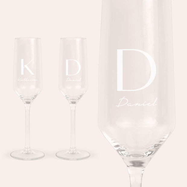 Geschenke für die Partnerin - Sektgläser 