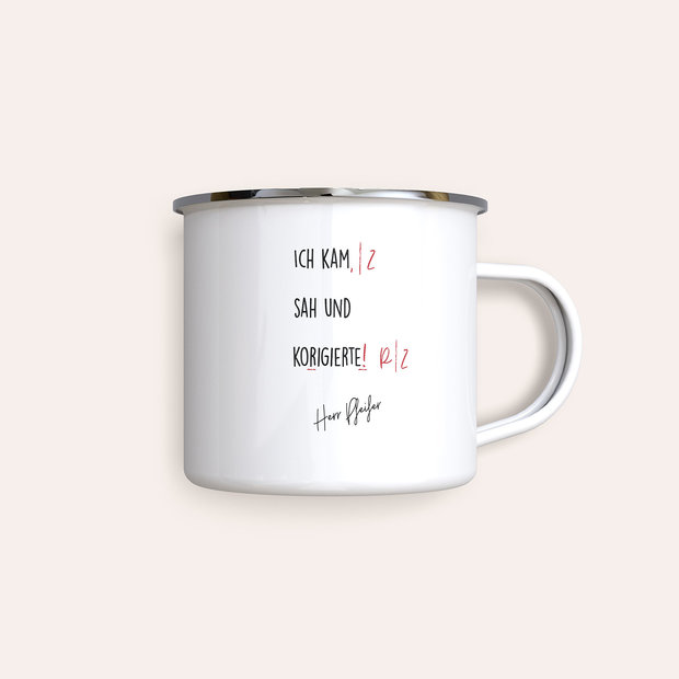 Abschiedsgeschenke Lehrerin - Personalisierte Tasse für Lehrer:innen