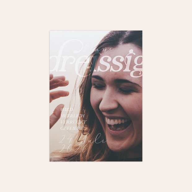 Einladungskarten 30 Geburtstag - Coverstar 30