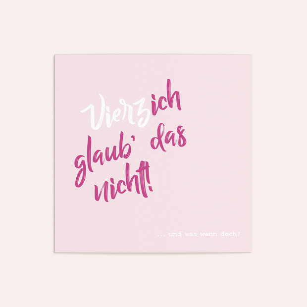 Einladungskarten 40 Geburtstag - Not me 40