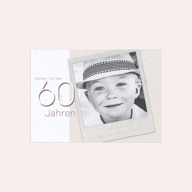 Einladungskarten 60 Geburtstag - Gelungene Feier 60