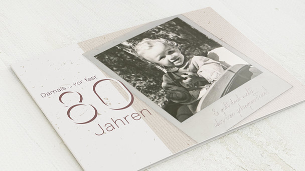 Einladungskarten 80 Geburtstag - Gelungene Feier 80