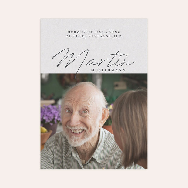 Einladungskarten 90 Geburtstag - Wundervolle Jahre 90