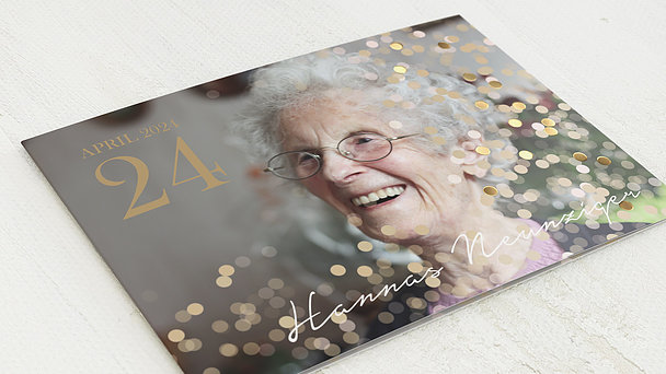 Einladungskarten 90 Geburtstag - Elfenstaub 90