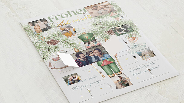 Lagerprodukte - Foto-Adventskalender „Nussknackertanz“