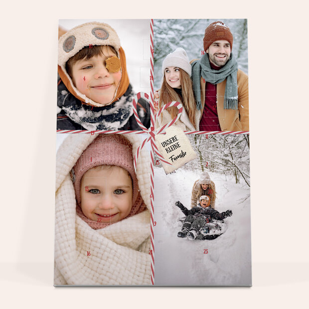 Adventskalender - Adventskalender „Süße Vorfreude“ mit Schokolade