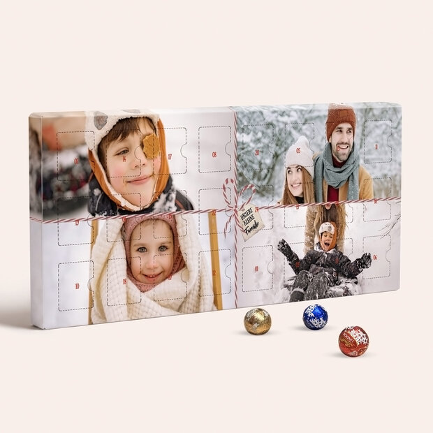 Adventskalender - Adventskalender „Süße Vorfreude“ mit Schokolade