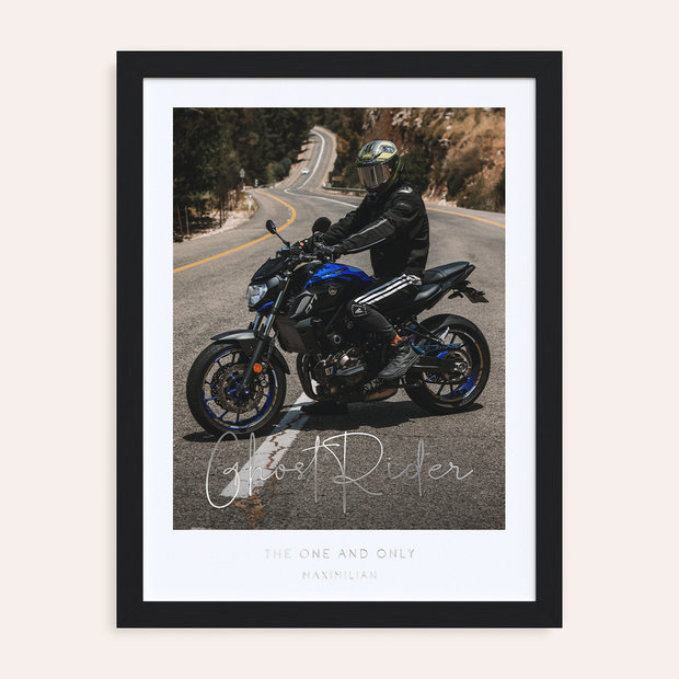 Geschenke für Männer - Wandbild “Ghost Rider“