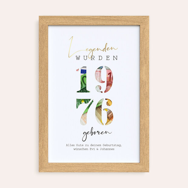 Geldgeschenke - 50 Jahre