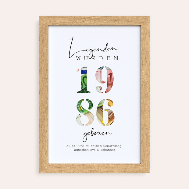 Geldgeschenke - 40 Jahre