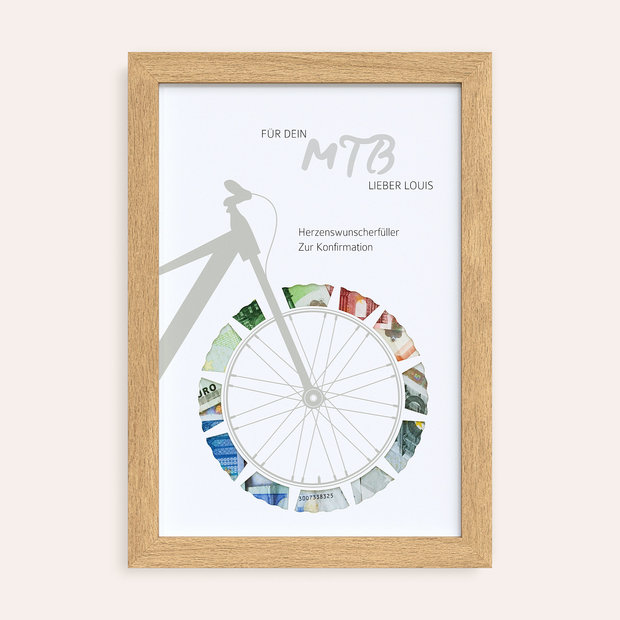 Geldgeschenke - Neues Fahrrad