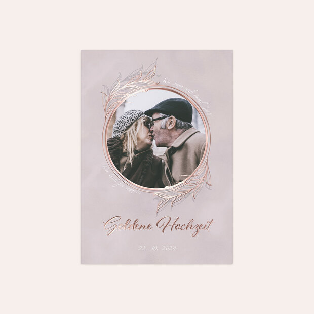 Goldene Hochzeit - Güldene Liebe