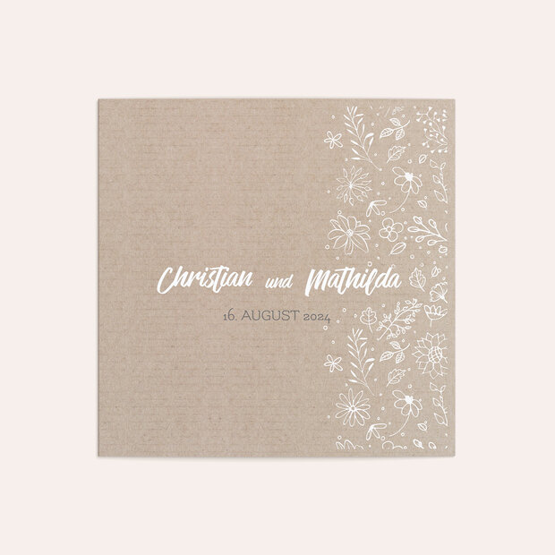 Goldene Hochzeit - Goldener Blumenstil
