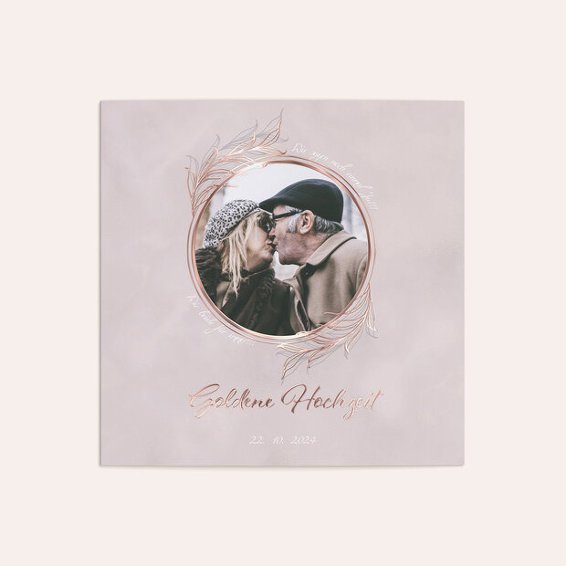 Goldene Hochzeit - Güldene Liebe