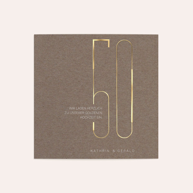 Goldene Hochzeit - Goldkunst