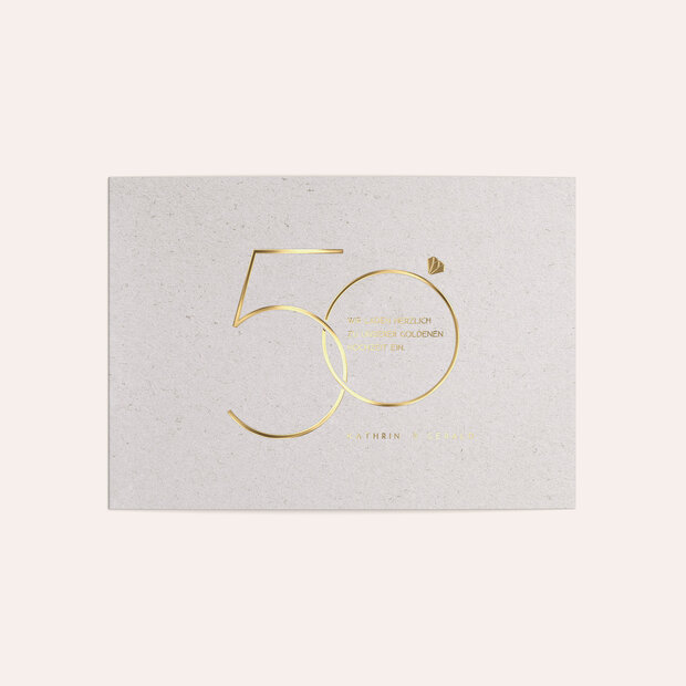 Goldene Hochzeit - Glänzendes Jubiläum