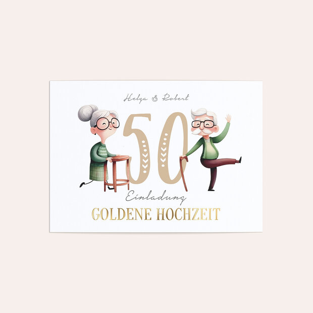 Goldene Hochzeit - Glücklich wie eh und je