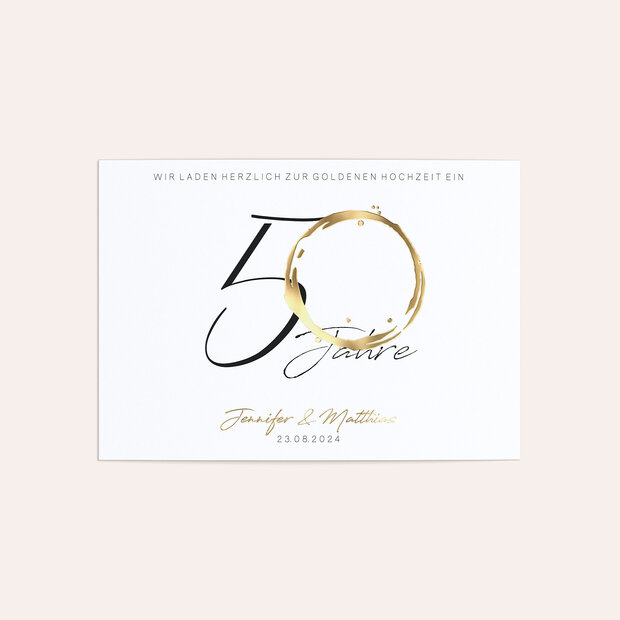 Goldene Hochzeit - Liebesspur
