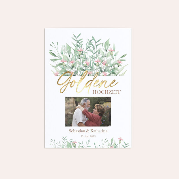 Goldene Hochzeit - Immergrüne Harmonie