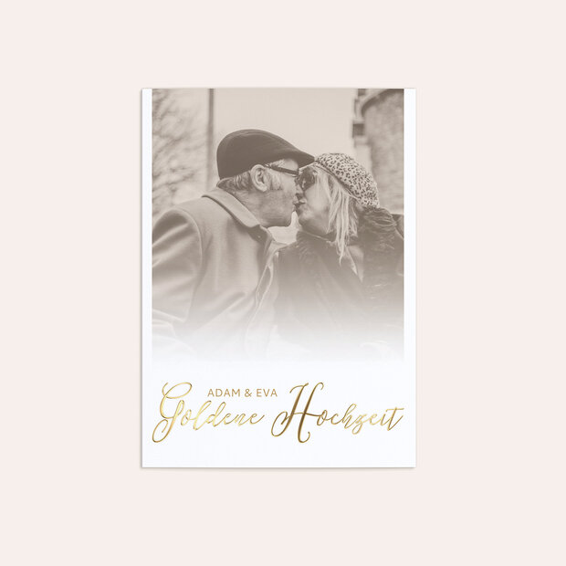 Goldene Hochzeit - 50 Jahre Bestimmung