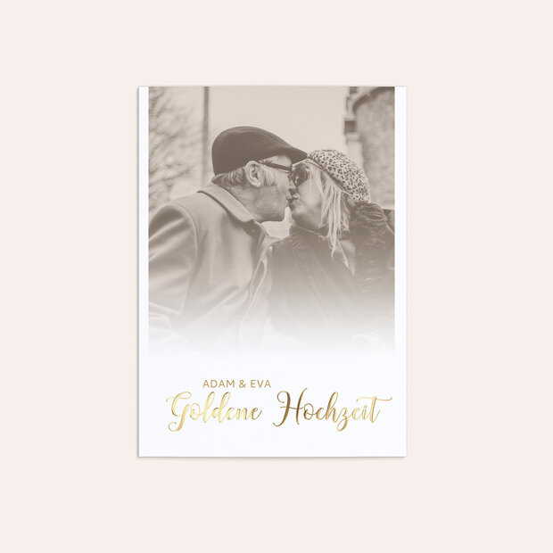 Goldene Hochzeit - 50 Jahre Bestimmung