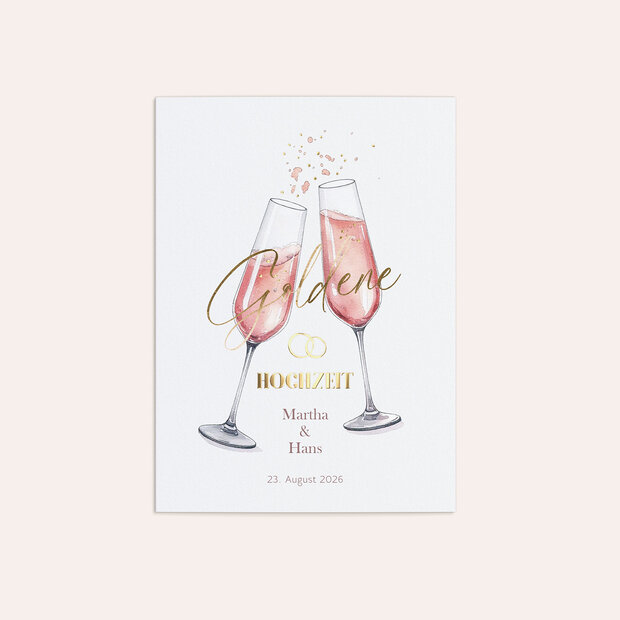 Goldene Hochzeit - Auf das Jubelpaar