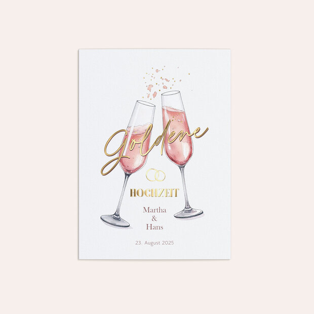 Goldene Hochzeit - Auf das Jubelpaar