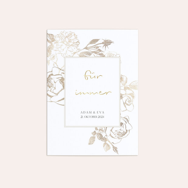 Goldene Hochzeit - Goldener Rosenstolz