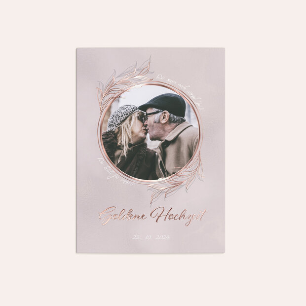 Goldene Hochzeit - Güldene Liebe