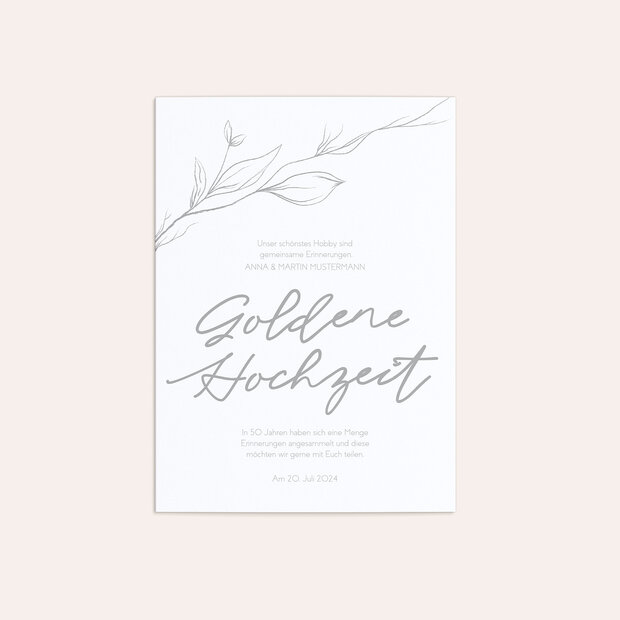 Goldene Hochzeit - Best memories