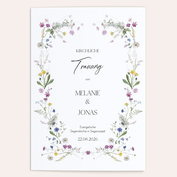 Kirchenheft - Blumige Vielfalt