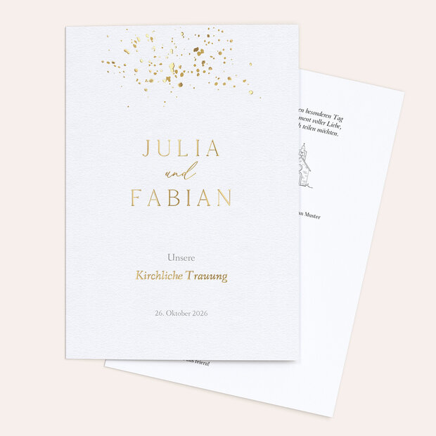 Kirchenheft - Flitterregen