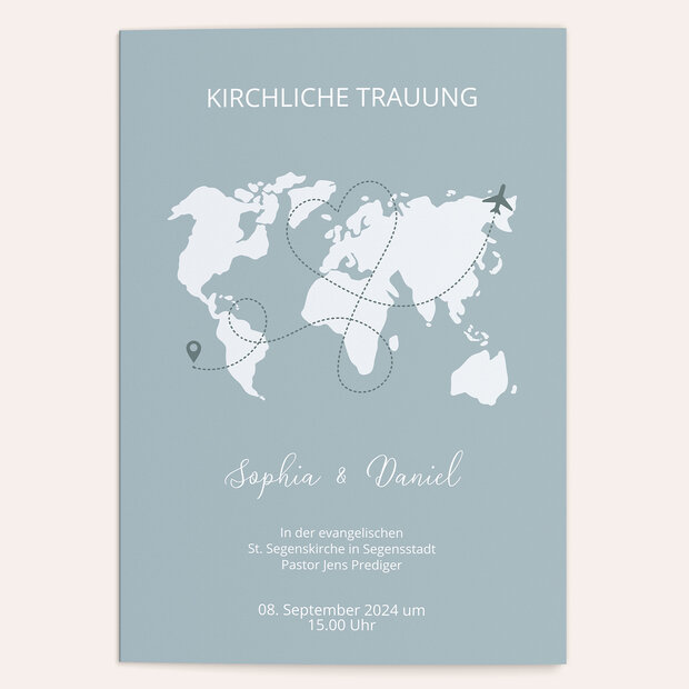 Kirchenheft - Destination Wedding