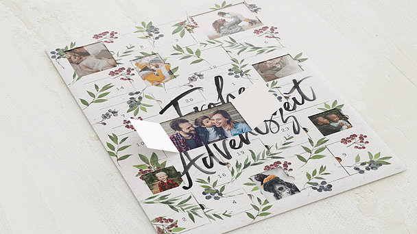 inf_annvivien - Adventskalender Blatt