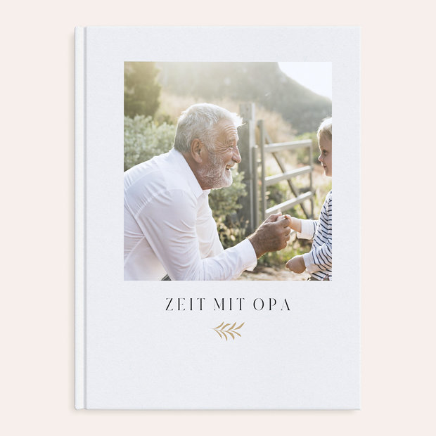 Geschenke für Opa - Fotobuch “Wertvolle Zeit”