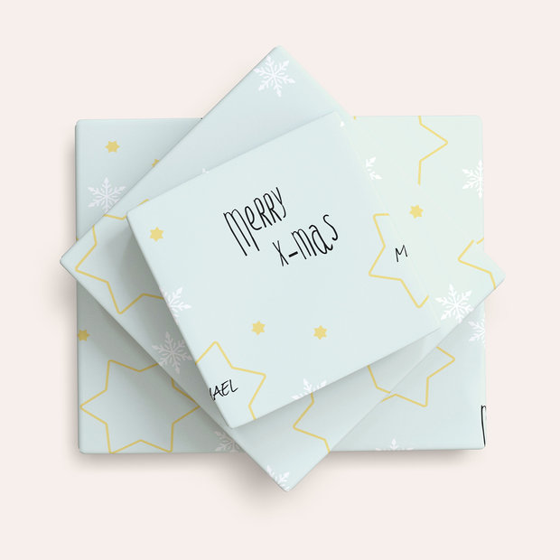 Wichtelgeschenke - Geschenkpapier mit eigenem Text