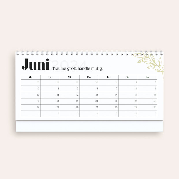 Wichtelgeschenke - Tischkalender „So viele Tage“
